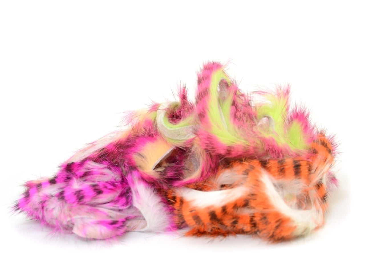 Hareline Tiger Barred Magnum Rabbit Strips