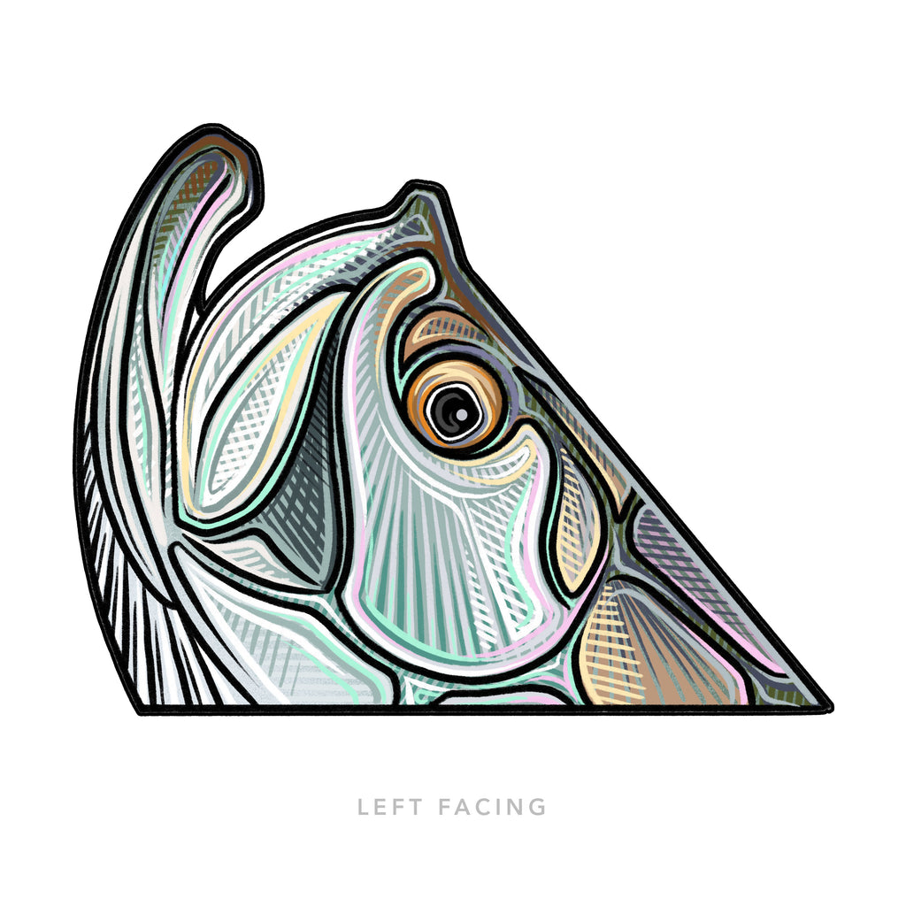 Casey Underwood Tarpon Roll Decal