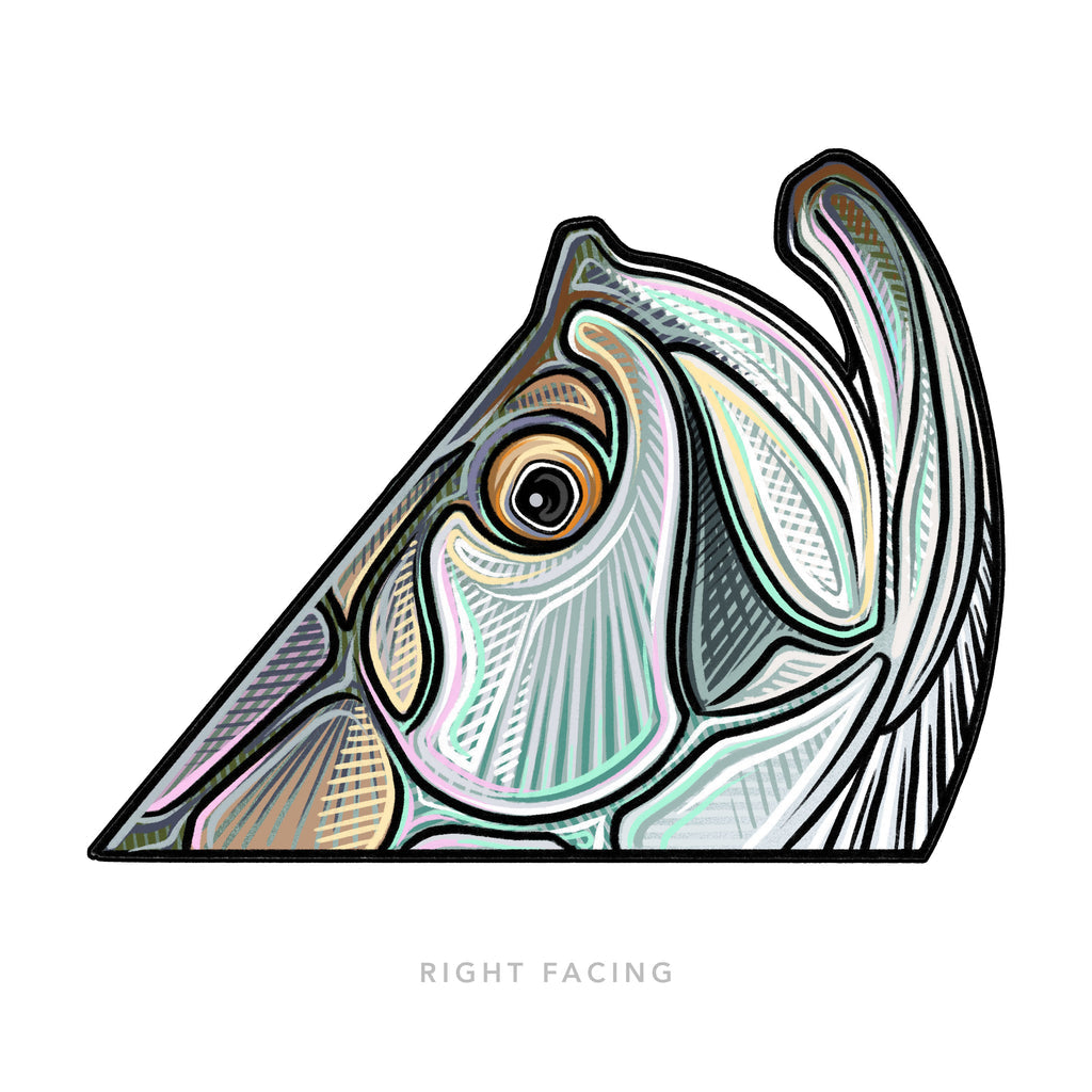 Casey Underwood Tarpon Roll Decal
