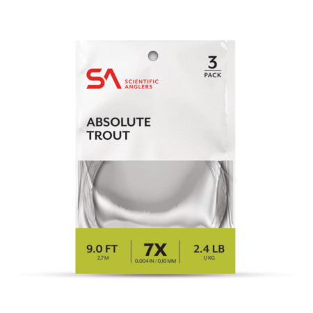 Scientific Anglers - Absolute Trout Leader (3 Pack)
