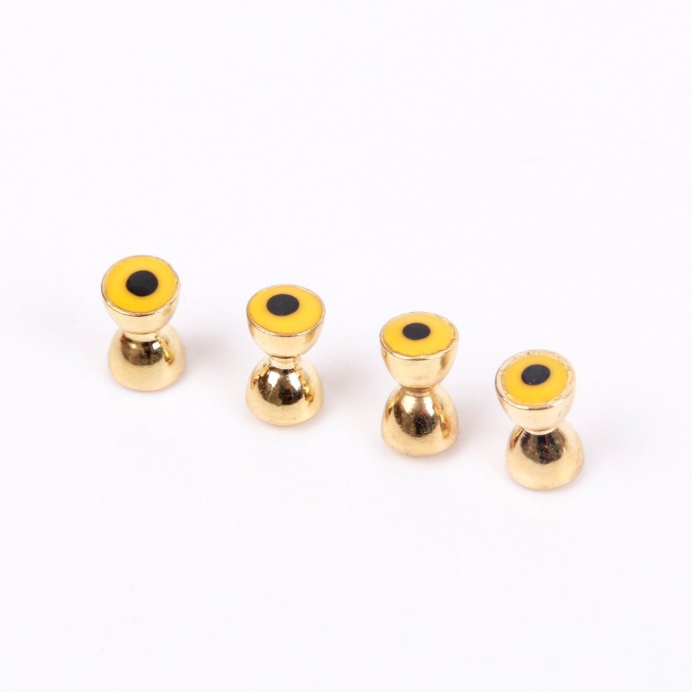 Brass Dumbbells with Eyes