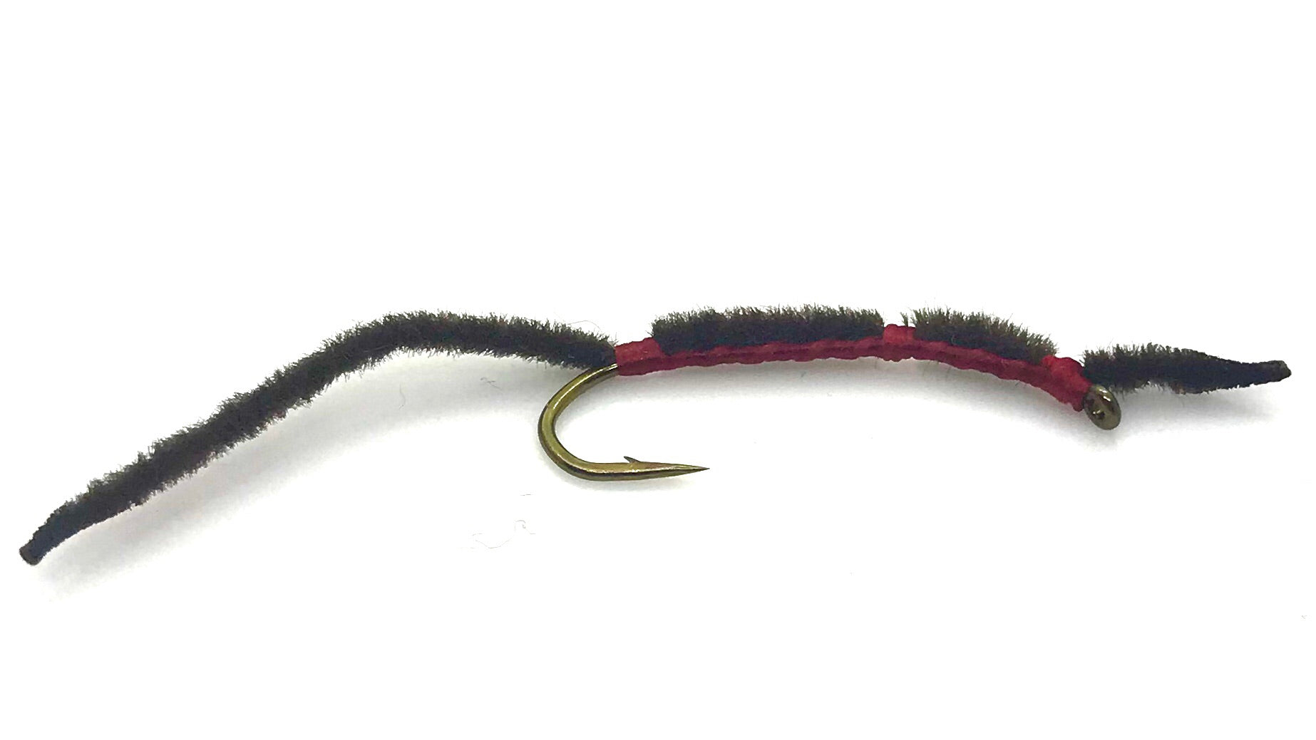 Bent Shank Chenille Worms (all colors)