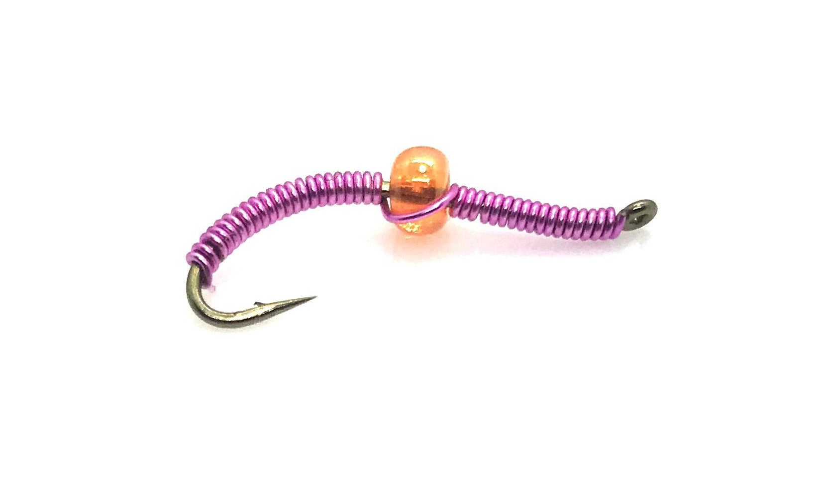 BH Wire Worms w/ Swimming Nymph Hook (all colors)