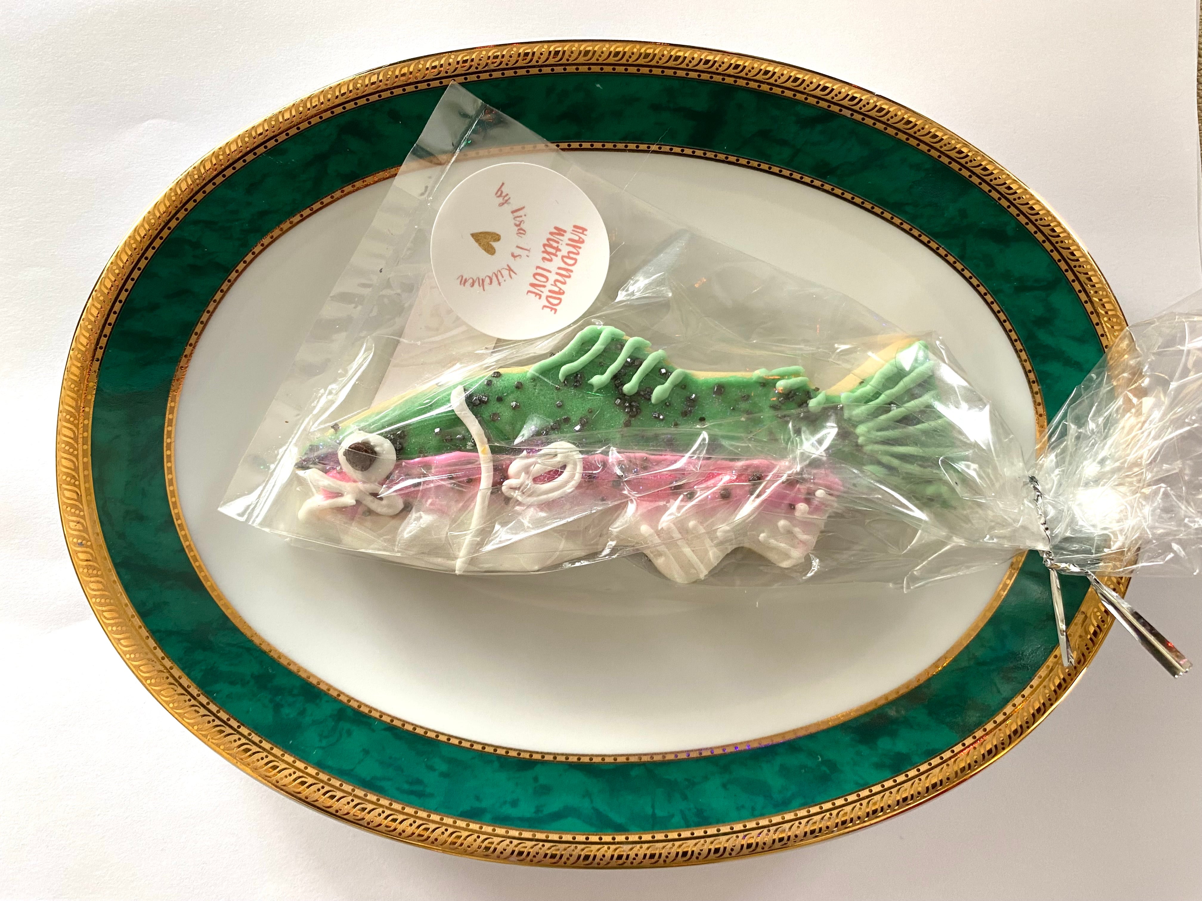 Christmas Fish Cookies