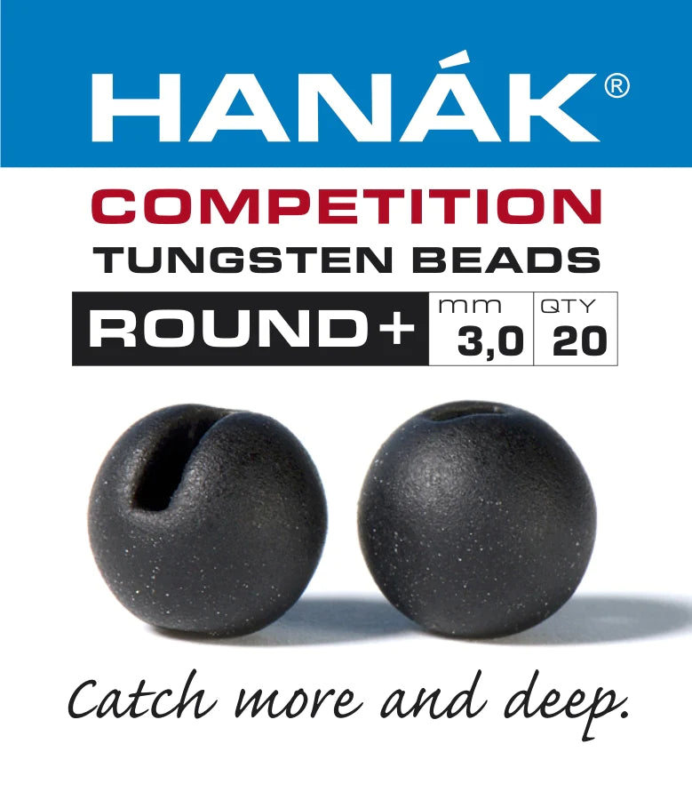 Hanak Competition Tungsten Beads Round+