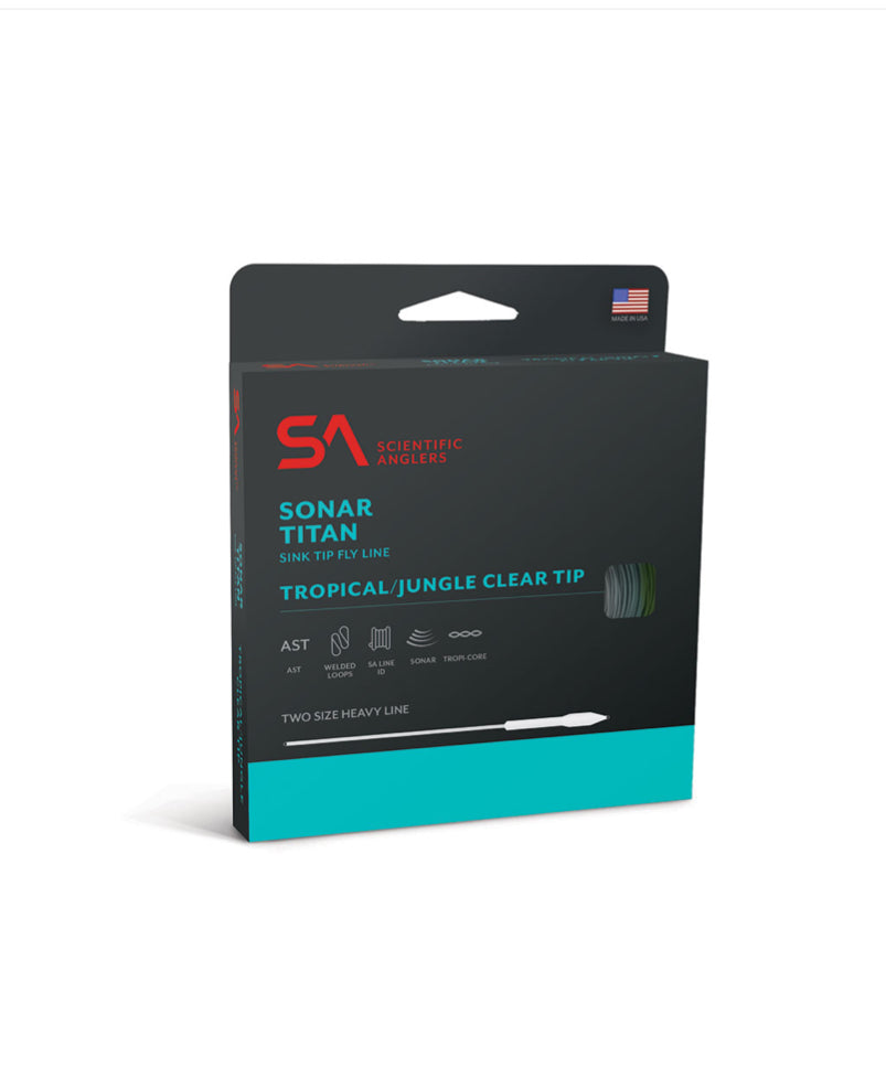 Scientific Anglers - Sonar Titan Tropical/Jungle Clear Tip Fly Line