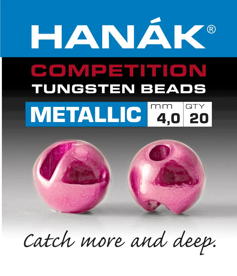 Hanak Competition Tungsten Beads Metallic