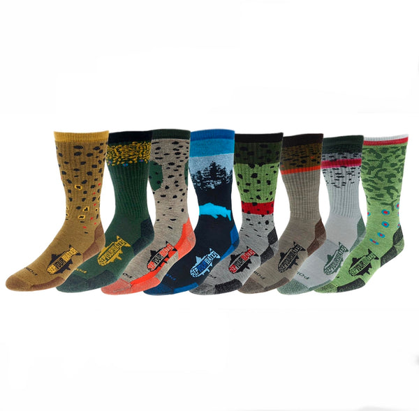 Rep Your Water Fish Skin Socks