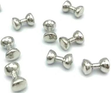 Plated Lead Dumbbell Eyes