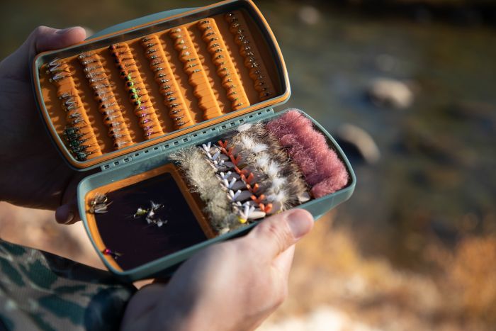 Fishpond Tacky Pescador Fly Box - Magpad - Smoke Grey