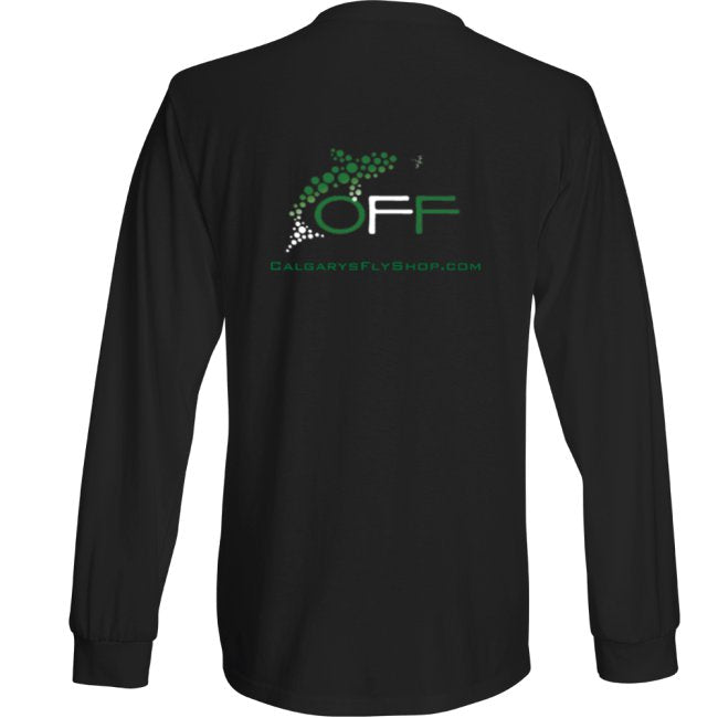 Out Fly Fishing Branded Long Sleeve T-Shirt
