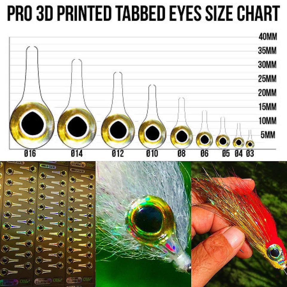 Pro Sportfisher Tab Eyes