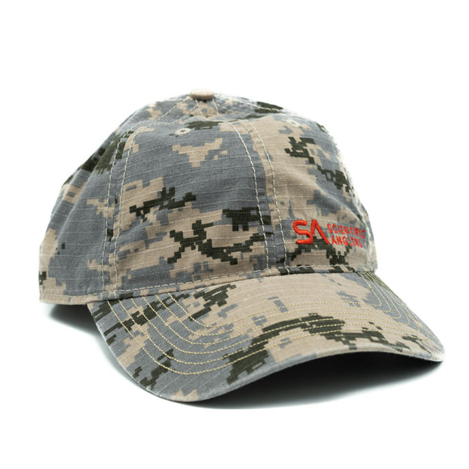 Scientific Angler : Low Profile Camo Hat