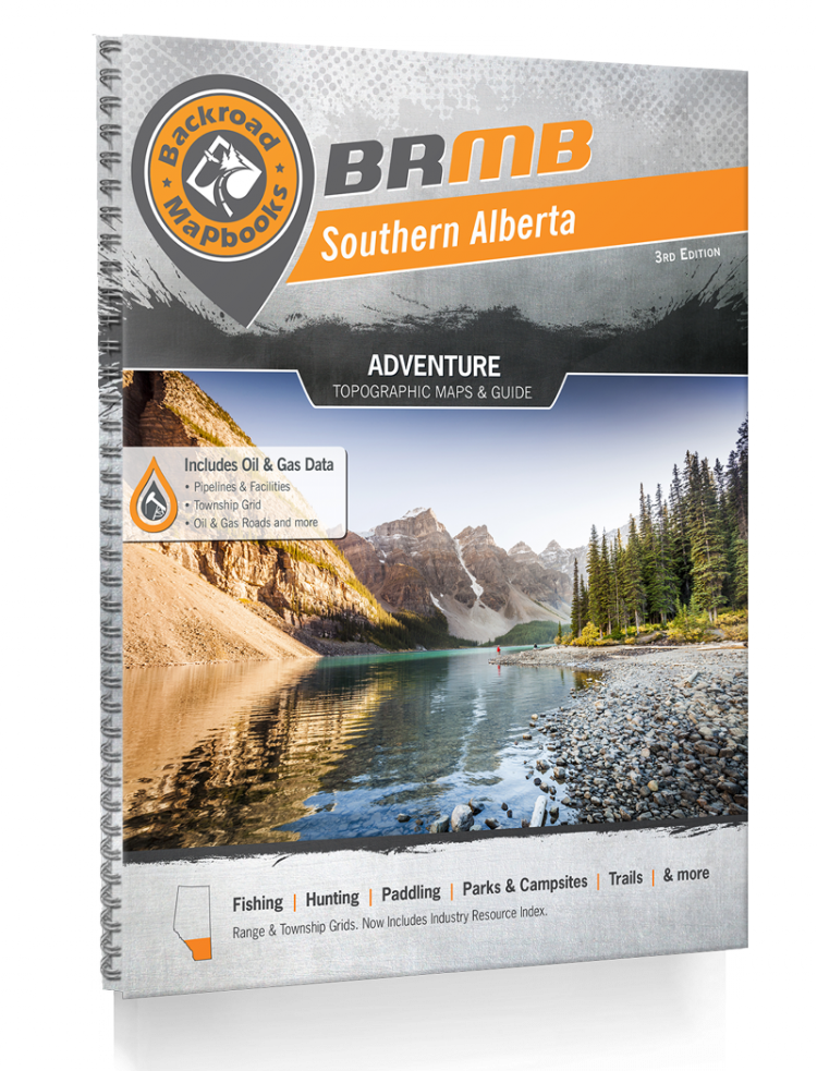 Backroad Mapbooks: Southern Alberta