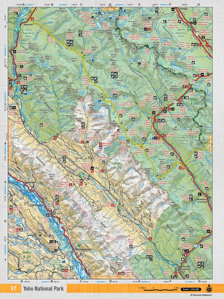 Backroad Mapbooks: Southern Alberta